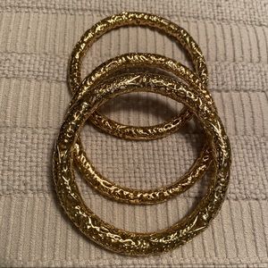 Kendra Scott gold bangles